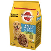 PEDIGREE ADULT TROCKENHUNDEFUTTER MIT HÜHNCHEN UND GEMÜSE 2,6 KG 3 STÜCK